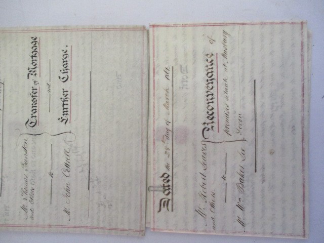 A collection of Musbury indentures between 1848-1876 - Image 7 of 11