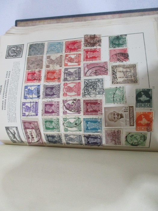 A collection of worldwide stamps along with loose stamps - Image 46 of 94