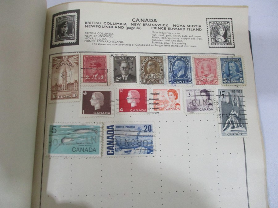 A collection of worldwide stamps along with loose stamps - Image 13 of 94