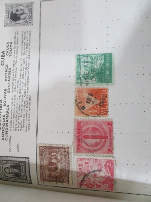 A collection of worldwide stamps along with loose stamps - Image 16 of 94