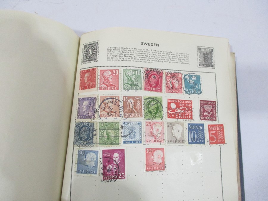 A collection of worldwide stamps along with loose stamps - Image 84 of 94