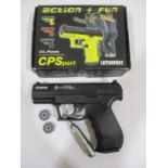 A Umarex .177 CO2 air pistol "CPS Sport"- please note we are unable to accept internet bidding on