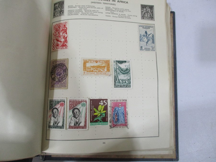 A collection of worldwide stamps along with loose stamps - Image 30 of 94