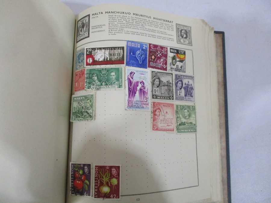 A collection of worldwide stamps along with loose stamps - Image 62 of 94