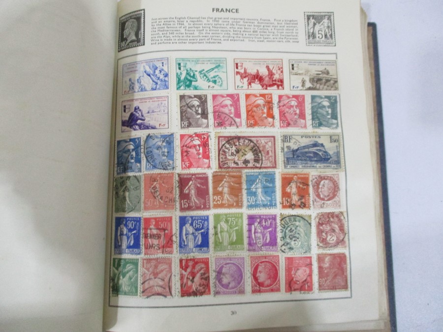 A collection of worldwide stamps along with loose stamps - Image 25 of 94