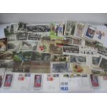 A collection of vintage post cards