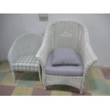 Two wicker chairs