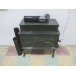 A cast iron Jotul wood burner