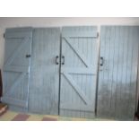 Four rustic cottage doors