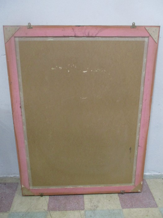 A large gilt mirror, 138cm x 106 cm - Image 4 of 4