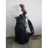 A set of Jack Nicklaus golf clubs