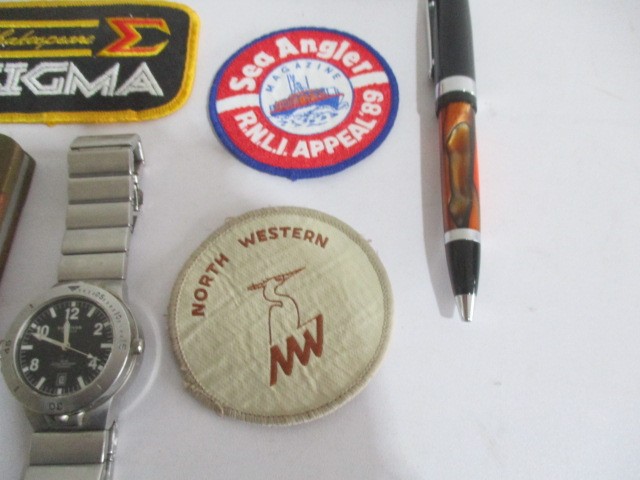 A collection of knives, patches, watch etc - Image 5 of 7