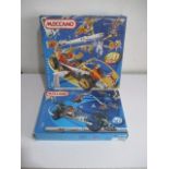 Two boxed Meccano motion system sets, 9550 and 6520