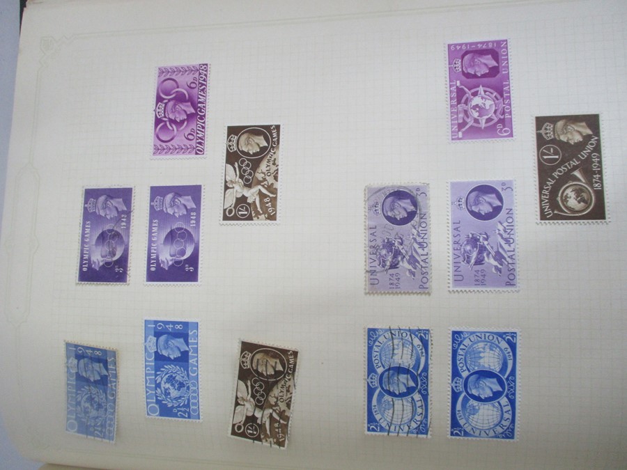 A stamp album containing various Victorian - 1970's British stamps including a Penny Black, Penny - Image 22 of 78