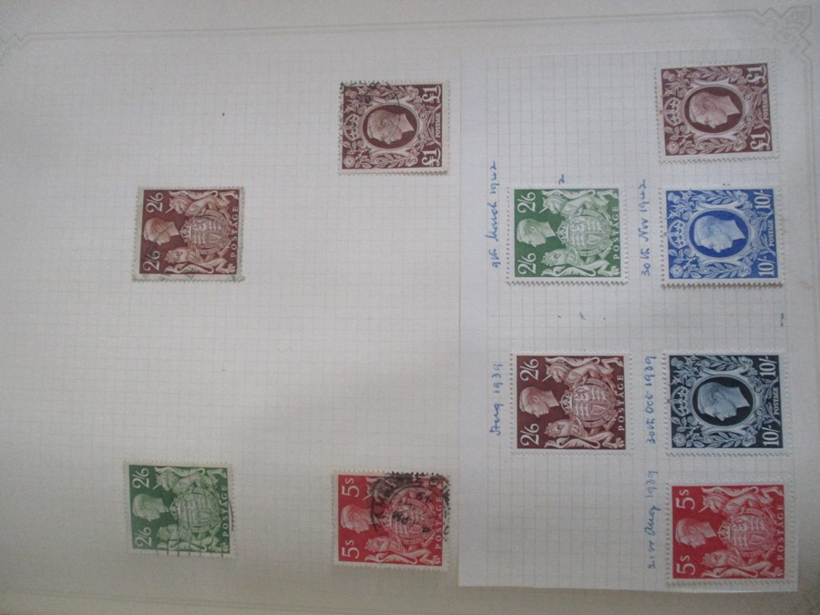 A stamp album containing various Victorian - 1970's British stamps including a Penny Black, Penny - Image 18 of 78