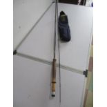 A Hardy 9ft Graphite 6/7 "Perfection" fly fishing rod