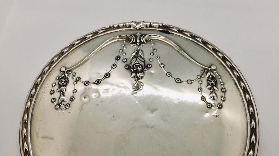 A hallmarked silver dressing table mirror - Image 3 of 3