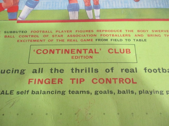 Boxed Subbuteo table soccer 'Continental' club edition along with a boxed Table Association Football - Image 3 of 12