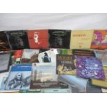 A collection of Classical vinyl records including Haydn, Mozart, Beethoven etc