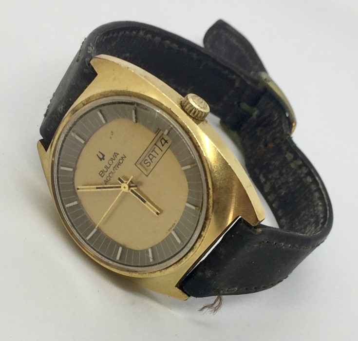 A vintage gentleman's Bulova Accutron wristwatch