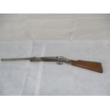 A vintage Diana air rifle - stock stamped J.Agnew