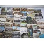A collection of various postcards, some of local interest.