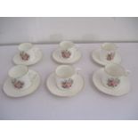 A Royal Worcester part coffee set