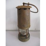 An Eccles (Manchester) Projector Lamp and Lighting Co Miners Lamp - No 116