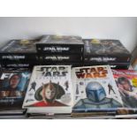 A collection of De Agostini Star Wars Official fact files in binders, magazine 108 signed by