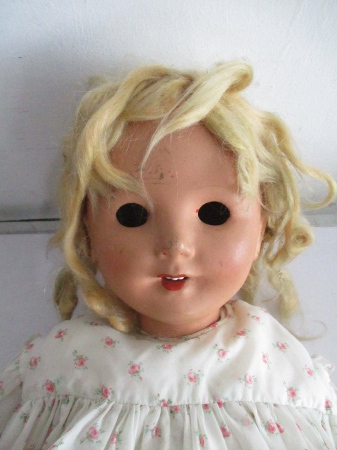 Two large vintage dolls - A/F - Image 3 of 7