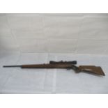 Original 50 made in Germany under lever air rifle with Simmons 3-9x40 scope.