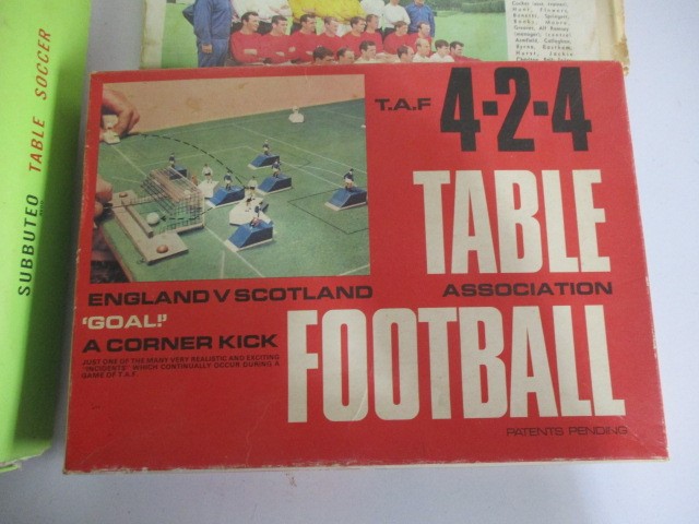 Boxed Subbuteo table soccer 'Continental' club edition along with a boxed Table Association Football - Image 7 of 12