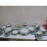 A Royal Doulton "Reflection" dinner, tea and coffee set