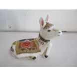 A Crown Derby paperweight "Donkey Foal"