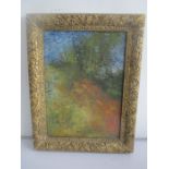 An unsigned Impressionist oil on canvas, 49 cm x 39 cm