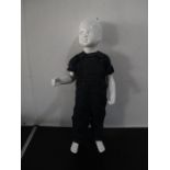 A child mannequin - height 84cm