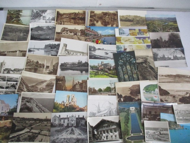 A collection of various postcards, some of local interest.