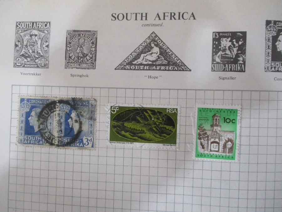 A stamp album of worldwide stamps - Image 37 of 43