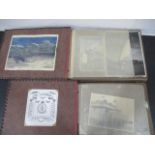 Two WWII photograph albums- the albums were taken by a pilot in 104 squadron whilst serving in