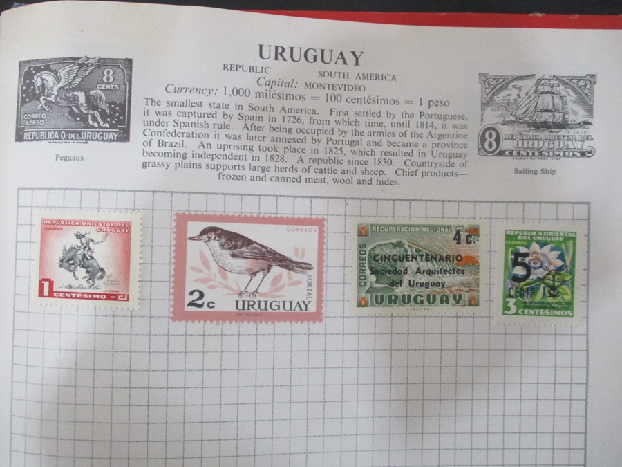 A stamp album of worldwide stamps - Image 41 of 43