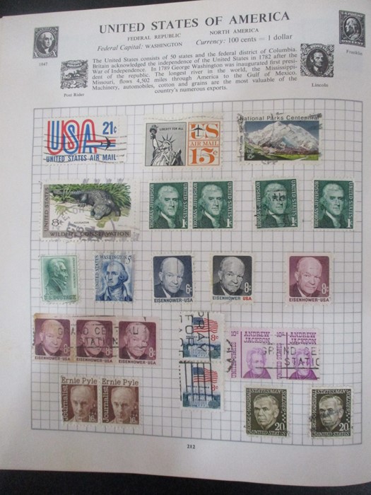 A stamp album of worldwide stamps - Image 40 of 43