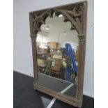 A Victorian Gothic mirror