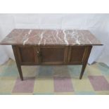 A marble topped washstand