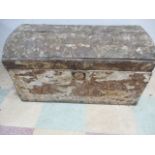 An antique dome topped trunk A/F