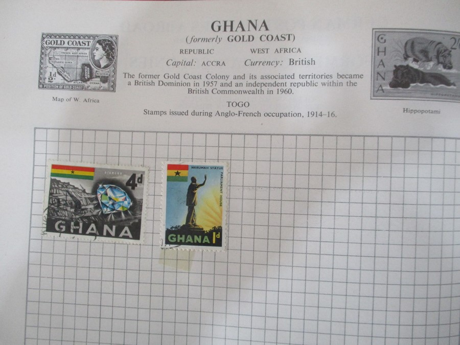 A stamp album of worldwide stamps - Image 12 of 43