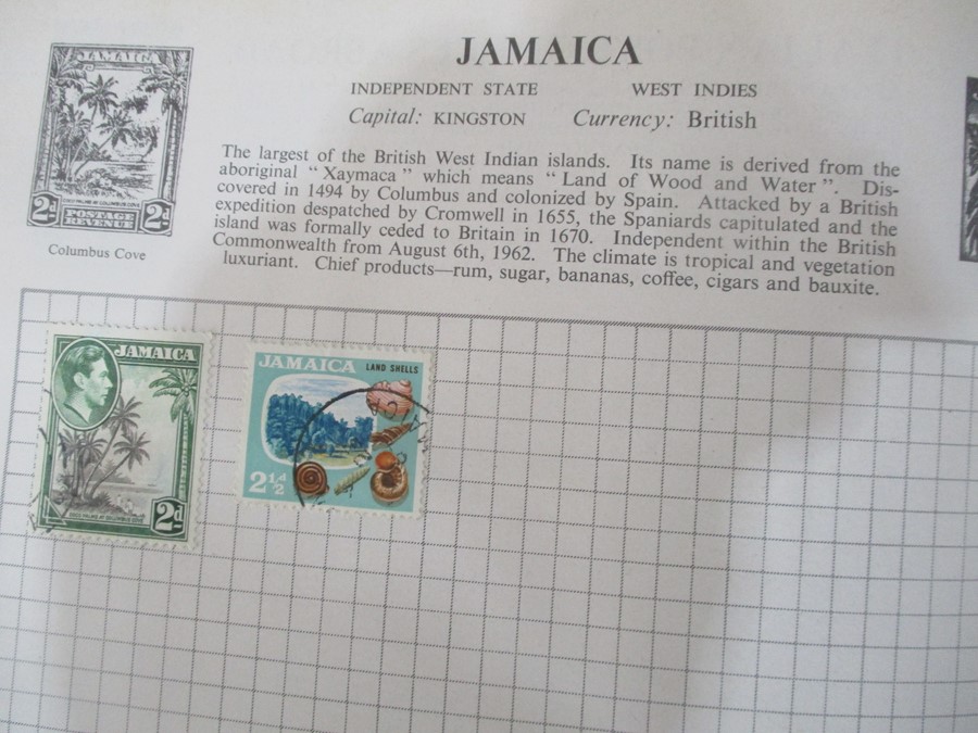 A stamp album of worldwide stamps - Image 24 of 43