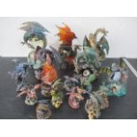 A collection of mainly Ltd Edition dragons including "Mystical Dragons", "The Zengidors" etc.