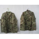 Two British camouflaged jackets