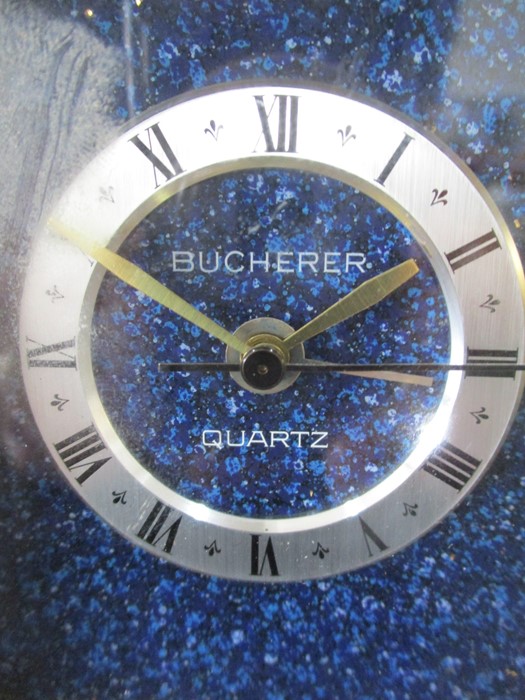 A Bucherer Quartz carriage clock - Image 4 of 7