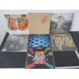 A collection of seven The Who 12" vinyl records